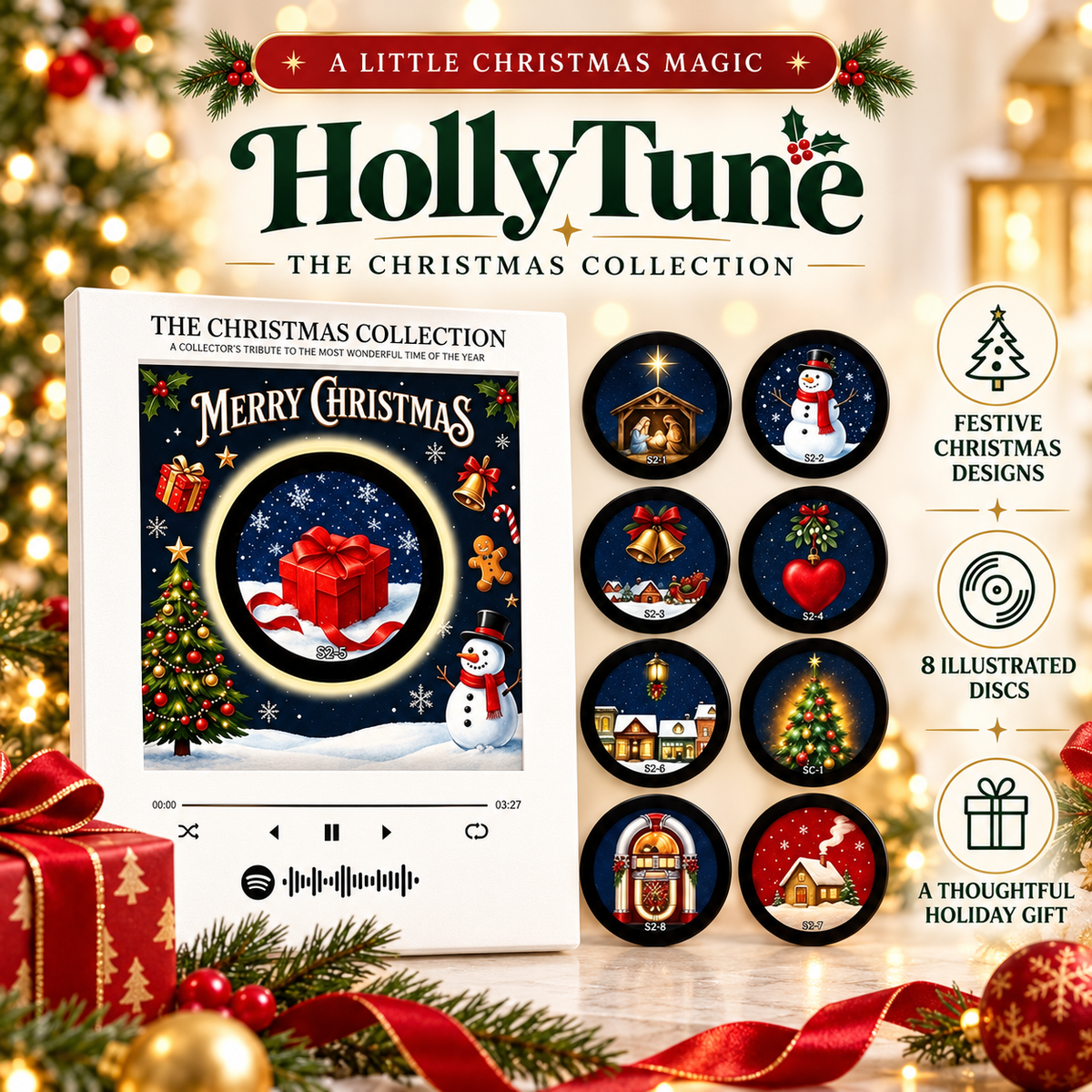 HollyTune™ Christmas Vinyl Collection